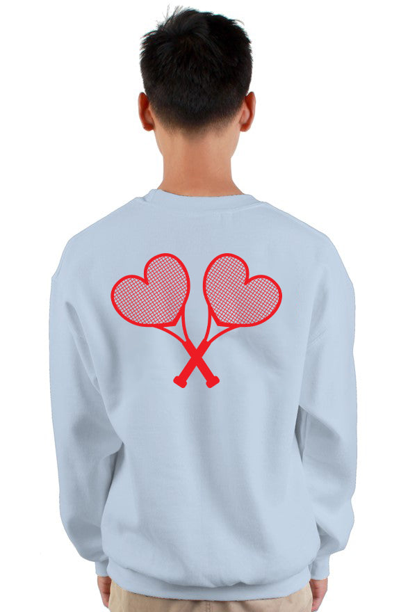 Love All Tennis Logo Heavy Crewneck Sweatshirt