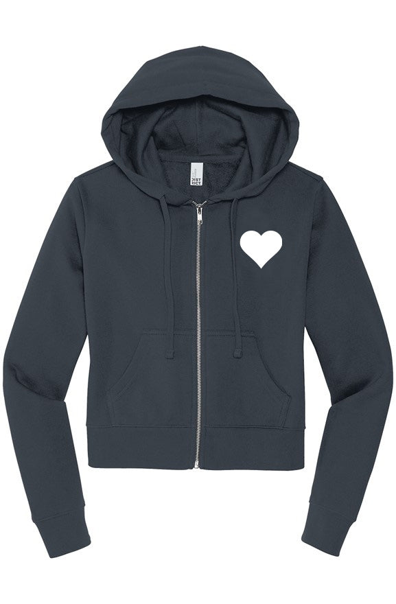 Love All Womens Zip Hoodie