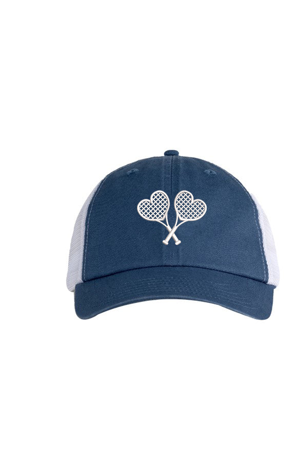 White Washed Trucker Cap