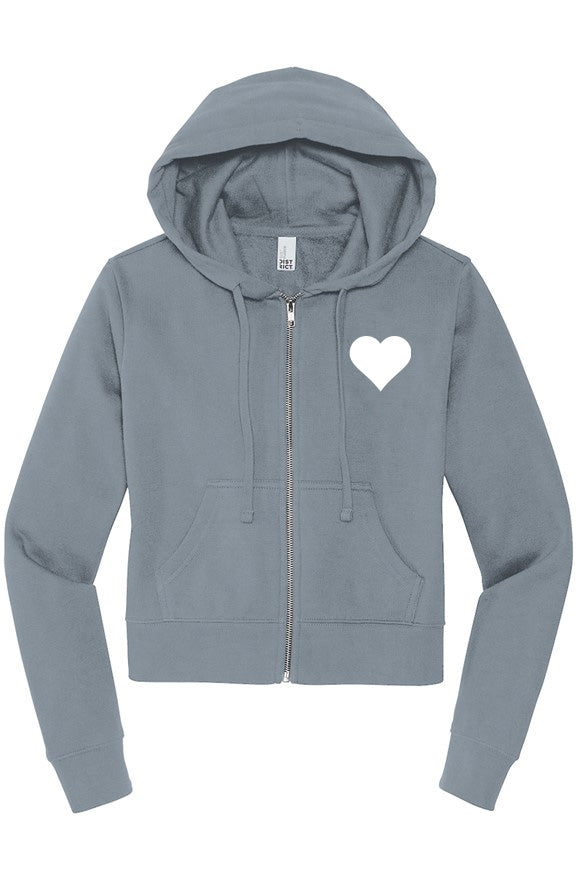 Love All Womens Zip Hoodie