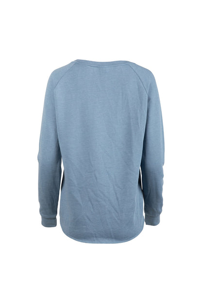 Love All Tennis Womens Courtney Lightweight Wash Sweatshirt